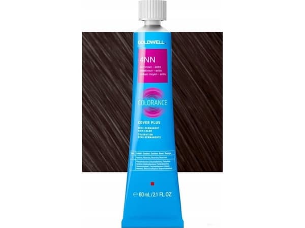Goldwell Goldwell, Colorance, Demi-Permanent Hair Dye, 4NN Intense Medium Brown, 60 ml For Women