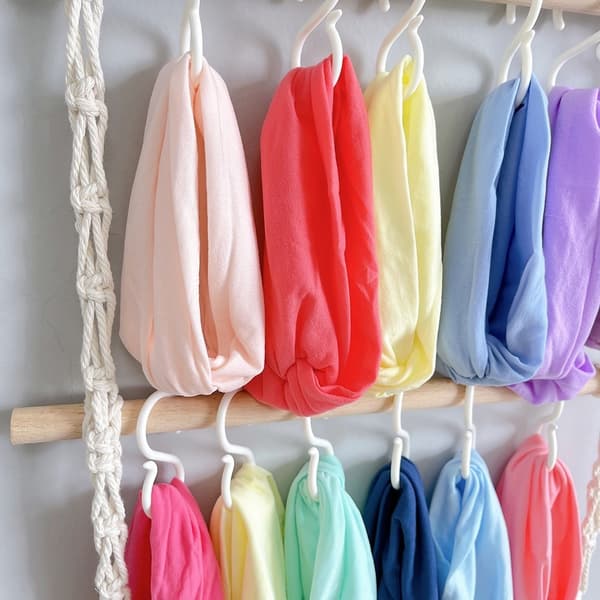 Hair Claw Hanging Organizer -hiusklipsi Boho-päänauhapidike