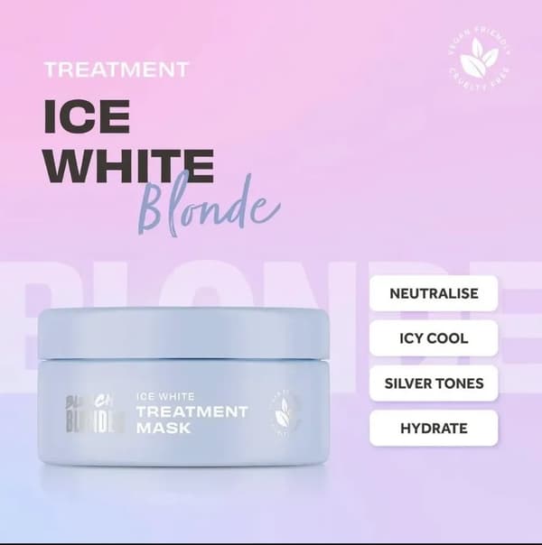 Lee Stafford Lee Stafford Bleach Blondes Ice White Toning Treatment Mask
