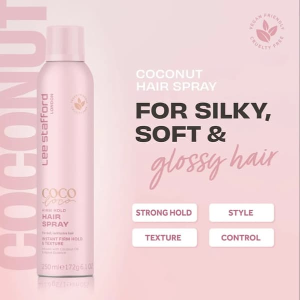 Lee Stafford Lee Stafford Coco Loco Firm Hold Hairspray