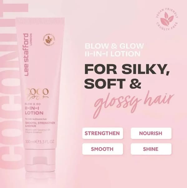 Lee Stafford Lee Stafford Coco Loco Blow & Go 11-in-1 Lotion
