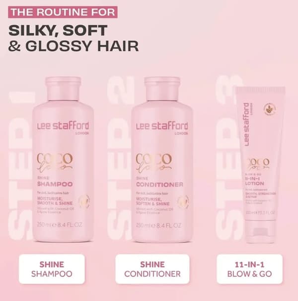 Lee Stafford Lee Stafford Coco Loco Blow & Go 11-in-1 Lotion