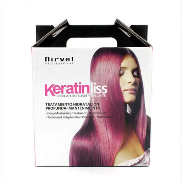 Glattende Hårbehandling Nirvel Kit Keratinliss