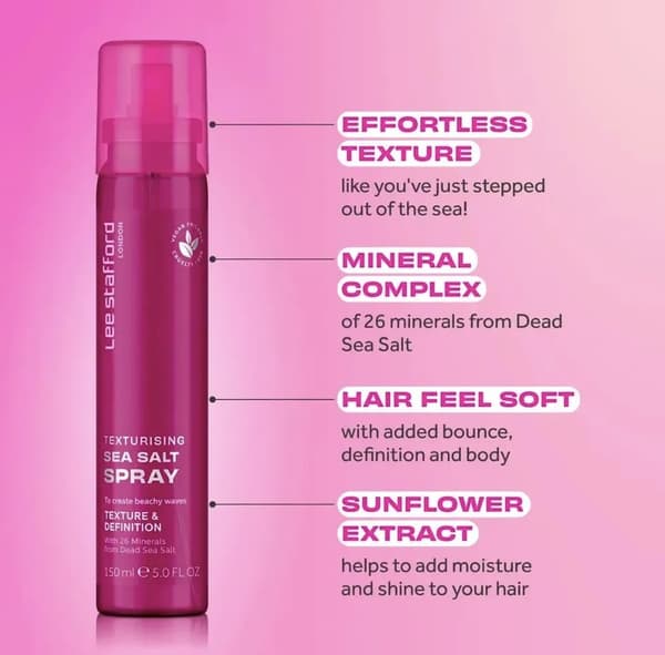 Lee Stafford Lee Stafford Styling Texturising Sea Salt Spray 150ml