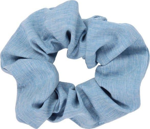 DONEGAL Hair Ornaments - Scrunchie eraser blue (FA-5869) 1pcs