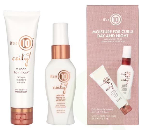 It's a 10 Coily Moisture Duo Set 118.2 ml Leave-in 59,1ml/Mask 59,1ml