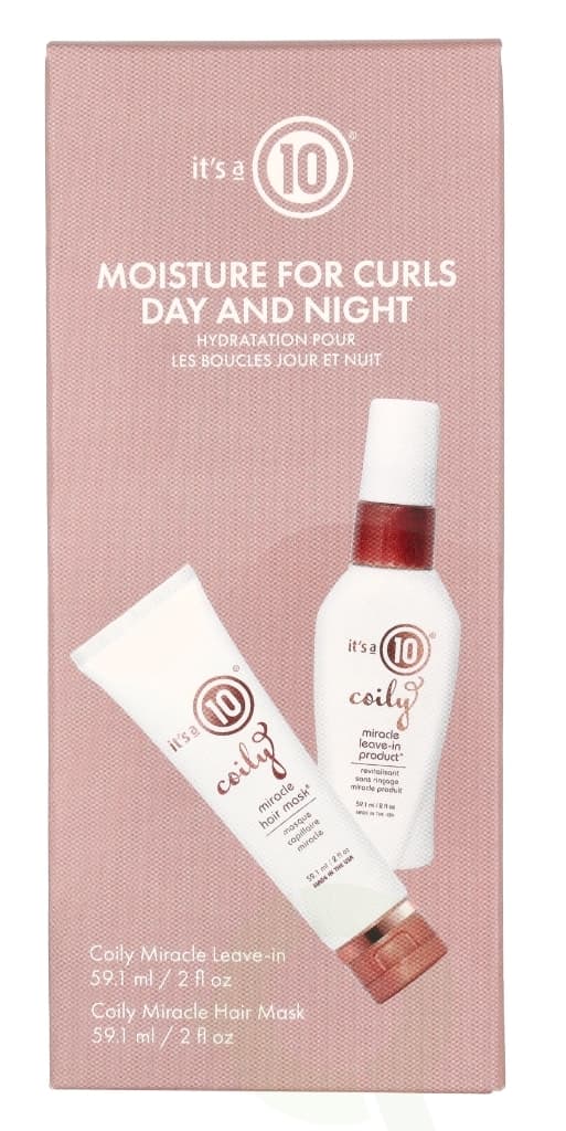 It's a 10 Coily Moisture Duo Set 118.2 ml Leave-in 59,1ml/Mask 59,1ml