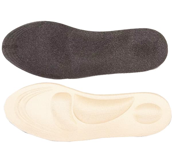 Mjuka Stöttåliga Innersulor för Kvinnor & Män Beige 35-39