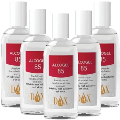 5-pack DAX Alcogel 85, 75 ml