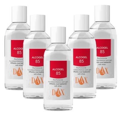 5-pack DAX Alcogel 85, 150ml