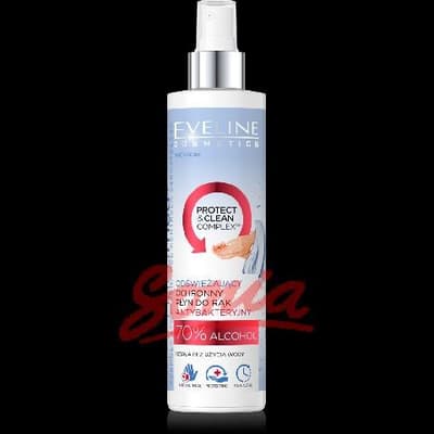 Hand Med Eveline + forfriskende beskyttende antibakterielle flydende hånd 250ml