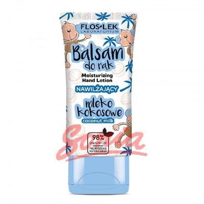 FLOSLEK Håndpleje Moisturizing Hand Lotion - Coconut Milk 40ml