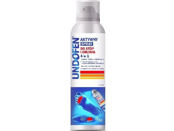 UNDOFEN Active Foot and Shoe Spray 4-in-1 &amp;