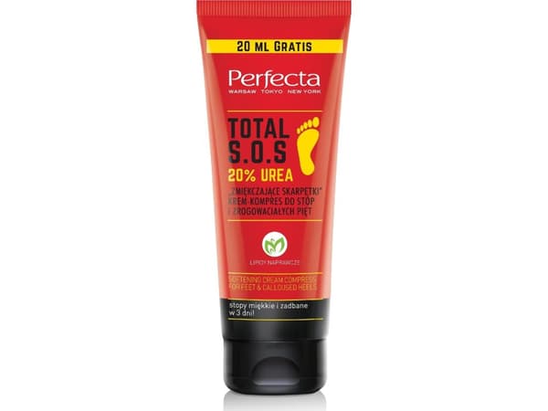 PERFECTA_Total S.O.S 20% Urea softening socks cream-complex for feet and calloused heels 120ml