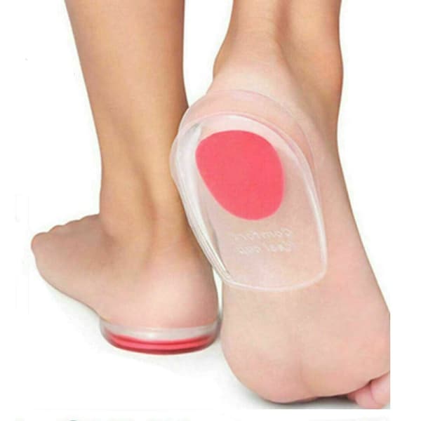 Heel Support Shoe Pads Gel Silicone Orthotic Plantar Care