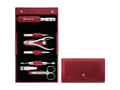 Miniatyrbild 1 av 2: Zwilling Classic Inox Travel Set – 7 pcs Leather Pouch - Red