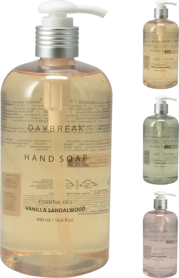 Handtvål Pumpflaska Vanilla Coconut Mint Peoni Bergamot 500 ml