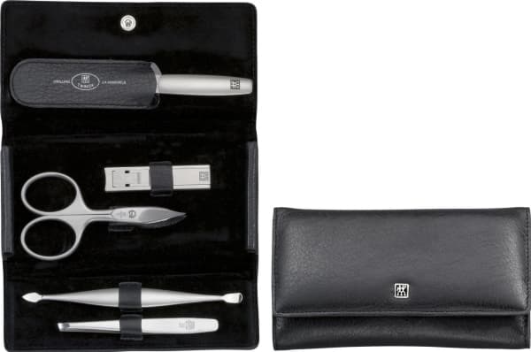 Zwilling Zwilling TWINOX Asian Competence nappa leather, black, 5 pieces