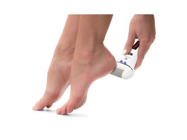 Rio Go Smooth 60 Second Pedi, Hvit, Batterinivå, Innebygd batteri, 300 min, 1 stykker
