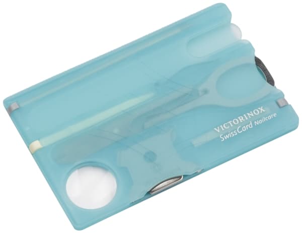 Victorinox V-0.72 40.T21 lommeverktøy Swisscard Nailcare, lyseblå