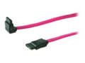 Miniatyrbild 3 av 5: MicroConnect - SATA-kabel - Serial ATA 150/300 - SATA (hun) til SATA (hun) - 50 cm - 90° stikforbindelse