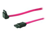 MicroConnect - SATA-kabel - Serial ATA 150/300 - SATA (hun) til SATA (hun) - 50 cm - 90° stikforbindelse