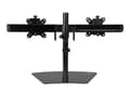 Pikkukuva 5 / 5: StarTech.com ARMBARDUO, Vapaasti seisova, 8 kg, 61 cm (24"), 100 x 100 mm, Korkeudensäätö, Musta