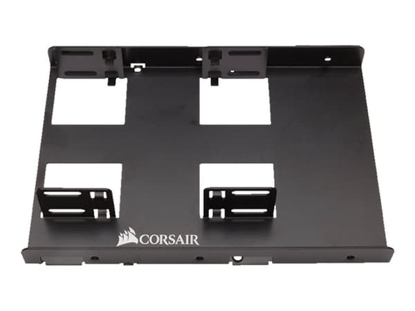Corsair Dual SSD Mounting Bracket - Konsol for harddisk - kapacitet: 2 harddiske (2,5")