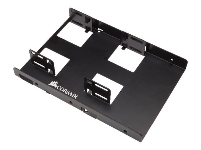 Corsair Dual SSD Mounting Bracket - Konsol for harddisk - kapacitet: 2 harddiske (2,5")