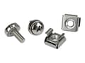 Miniatyrbild 2 av 5: StarTech.com M5 Mounting Screws and Cage Nuts for Server Rack Cabinet - Pack of 100 Server Rack Screws (CABSCREWM52) - Skruvar och muttrar för rack (