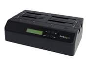 StarTech.com SATDOCK4U3RE mediaduplikator HDD-duplikator 3 kopier Sort