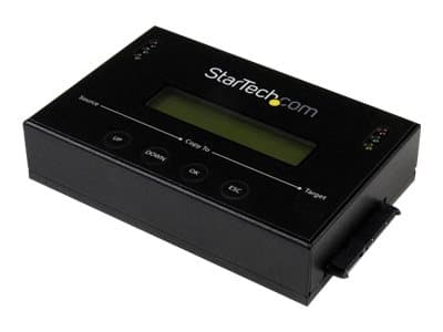 StarTech.com 1:1 kiintolevyn kopioija ja pyyhin 2.5" &amp; 3.5" SATA HDD SSD - LCD &amp; RS-232 - 14GBpm kopiointinopeus - kloonaaja &amp; pyyhin (SA