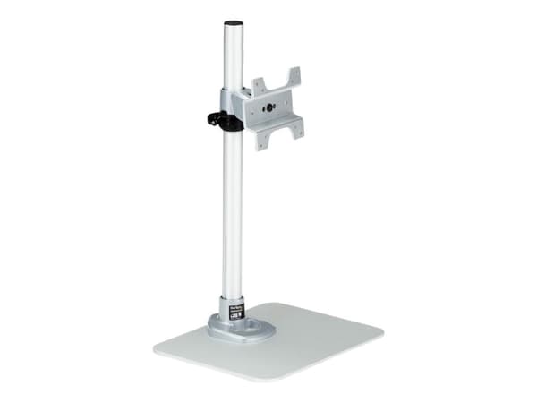 StarTech.com ARMPIVSTND monitorin kiinnike ja jalusta 86,4 cm (34") Vapaasti seisova Hopea