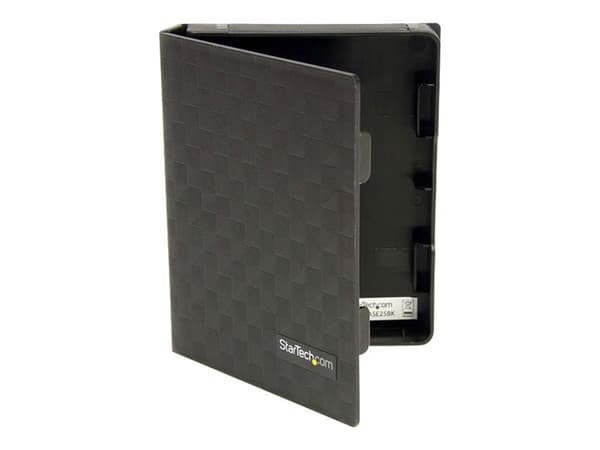 StarTech.com 2,5" antistatiskt skyddsfodral för hårddiskar - Svart (3-pack)
