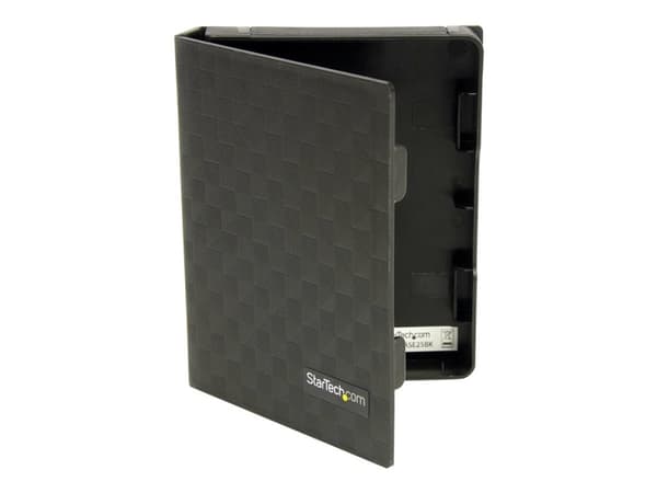 StarTech.com 2,5" antistatiskt skyddsfodral för hårddiskar - Svart (3-pack)