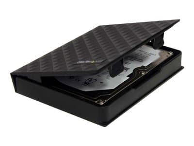 StarTech.com 2,5" antistatiskt skyddsfodral för hårddiskar - Svart (3-pack)