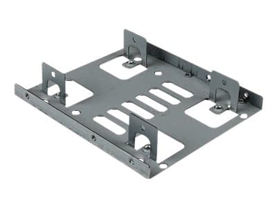 StarTech.com BRACKET25X2 drevplass 8,89 cm (3.5") Bærepanel Rustfritt stål