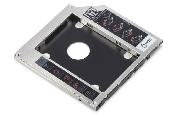 DIGITUS DA-71108 - Uttagbar harddiskramme - fra 5,25" Slim Line til 2,5" - SATA 6Gb/s - SATA 3Gb/s