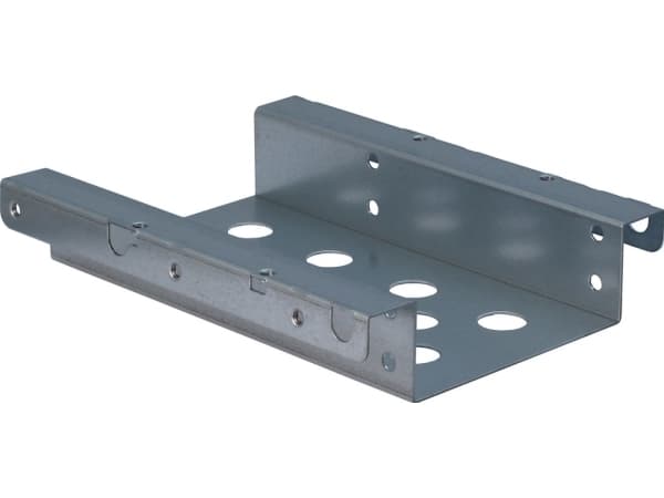 Inter-Tech Monteringsram 3.5" till 2 x 2.5"/1 x 3.5" - Monteringspakke for harddisk - silver