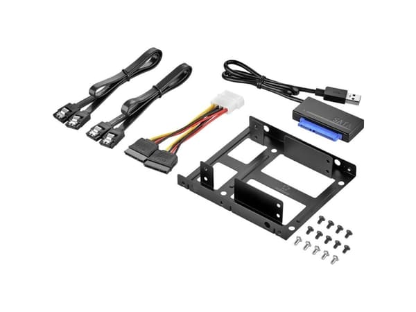Renkforce DH06K SSD kit Antal harddiske (max.): 2 x