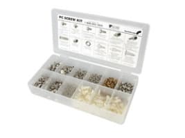 StarTech.com Deluxe Assortment PC Screw Kit - Screw Nuts and Standoffs - Screw kit - PCSCREWKIT - Skruvsats