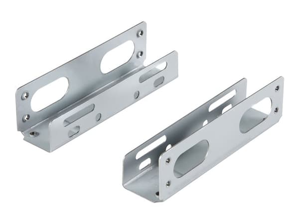StarTech.com 3.5in Universal Hard Drive Mounting Bracket Adapter for 5.25in Bay - 3.5 till 5.25 HDD Drive Adapter (BRACKET) - Ramme - för P/N: 25SATS