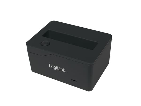 LogiLink QP0025, Harddisk, SSD, SATA, Serial ATA II, Serial ATA III, 2.5", USB 3.2 Gen 1 (3.1 Gen 1) Type micro-B, Sort, 5 Gbit/s