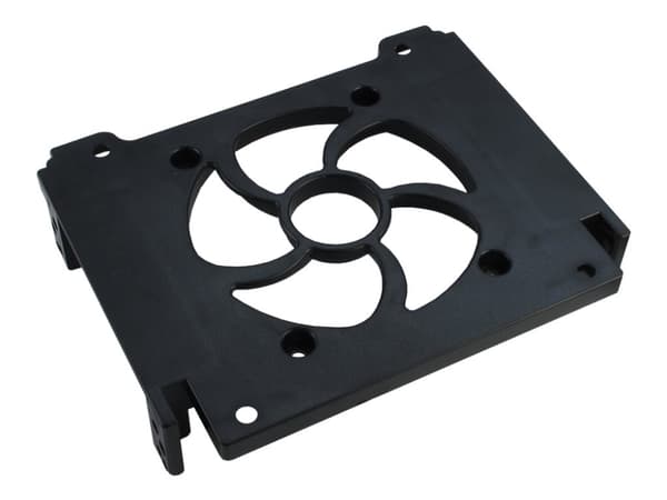Inter-Tech HDD- / SSD-mounting frame - Adapter för lagringsfack - 2.5", 3.5" - 5,25 till 3,5/2,5 tum - svart