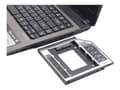 Miniatyrbild 4 av 5: Gembird MF-95-02 - Adapter för lagringsfack - 5,25-tums Slim Line till 2,5-tums
