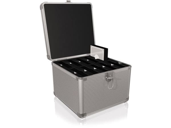 Raidsonic ICY BOX IB-AC628 - Harddiskbeskyttende kabinett - Kapasitet: 10 harddisker - Sølv (IB-AC628)