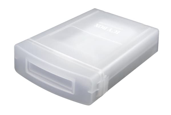 ICY BOX IB-AC602a - Skyddsfodral för hårddisk - transparent