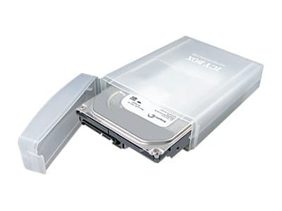 ICY BOX IB-AC602a - Beskyttelsesboks for harddisk - gjennomsiktig Translucent