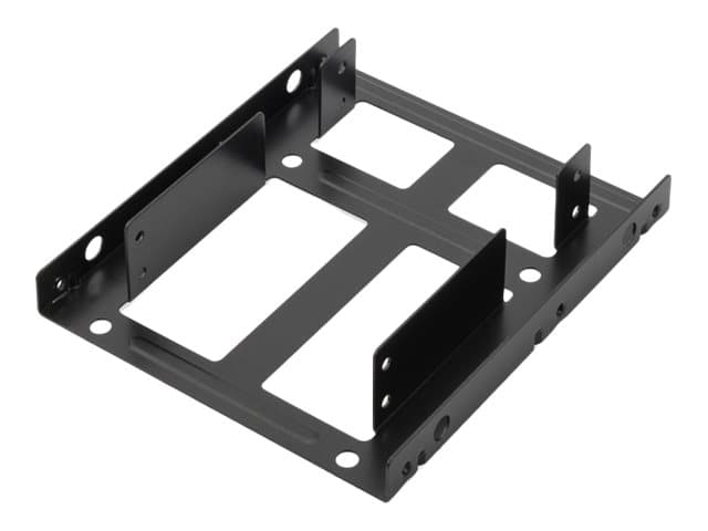 DIGITUS DA-70434 - Konsol för hårddiskar - kapacitet: 2 hårddiskar (2,5") - 3,5" - metallsortering