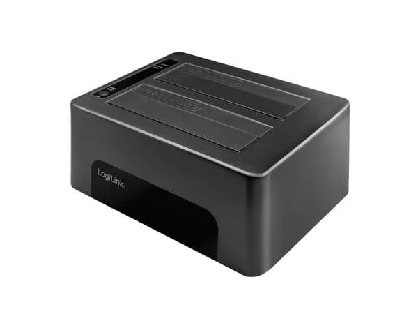 LogiLink QP0029, Harddisk, SSD, SATA, 2.5,3.5", 12 TB, USB 3.2 Gen 1 (3.1 Gen 1) Type-B, Sort